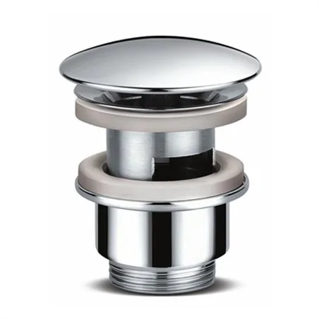 PILETTA LAVABO CON TAPPO SEMPRE APERTO TONDO LUX