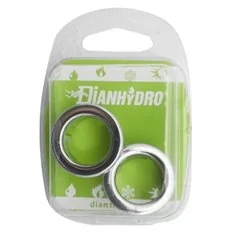 GHIERE DI RICAMBIO PER TROPPO PIENO IN ABS CROMO BLISTER 2 PZ