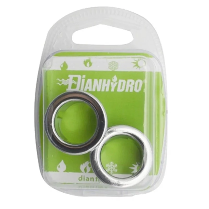 GHIERE DI RICAMBIO PER TROPPO PIENO IN ABS CROMO BLISTER 2 PZ