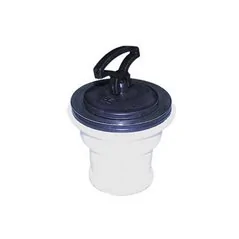 PILETTA IN PLASTICA PER LAVELLO INOX SENZA TROPPO PIENO