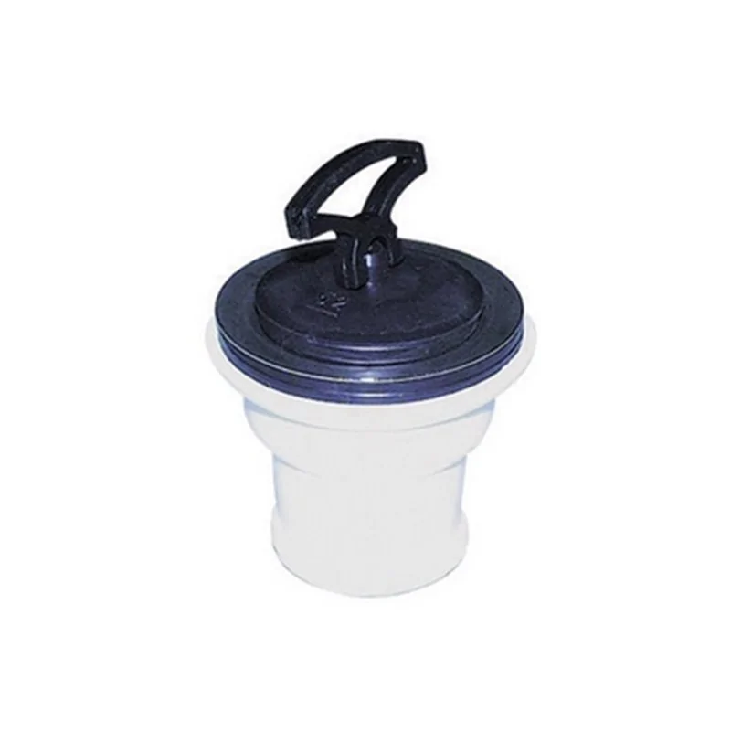 PILETTA IN PLASTICA PER LAVELLO INOX SENZA TROPPO PIENO