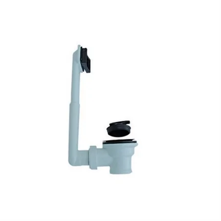 PILETTA IN PLASTICA PER LAVELLO INOX CON TROPPO PIENO