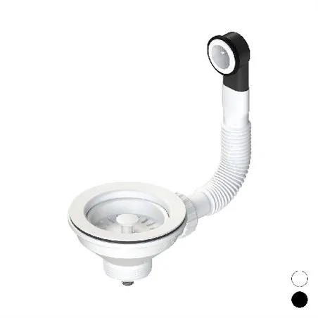 PILETTA 114 MM PER LAVELLO CON FORO 90 MM COLOR