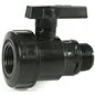 VALVOLA A SFERA MONOGHIERA IN PVC CON FILETTO MF SERIE 3F