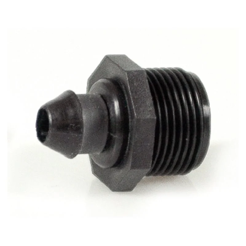 DERIVAZIONE CON GOMMINO FILETTATA MASCHIO PER TUBI PE