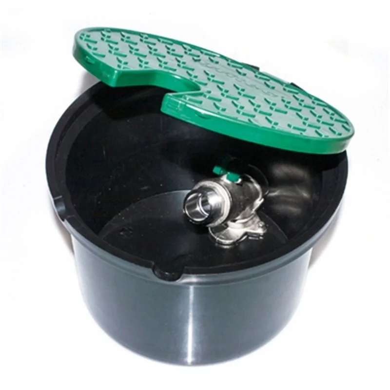 POZZETTO CON VALVOLA IN METALLO 2 INGRESSI 3/4"