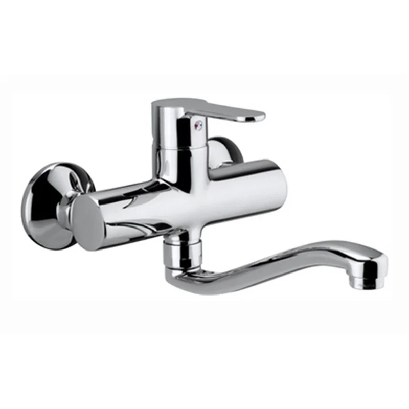 LINEA BLU MISCELATORE MONOCOMANDO LAVELLO A MURO PAFFONI