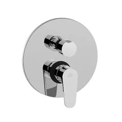 LINEA GREEN MISCELATORE MONOCOMANDO INCASSO DOCCIA CON DEVIATORE 2 VIE PAFFONI