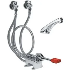 MISCELATORE MONOPEDALE ESTERNO A PAVIMENTO COMPLETO