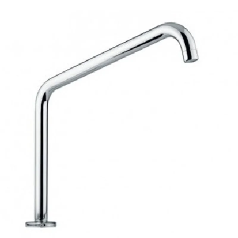 BOCCA DI EROGAZIONE GIREVOLE CON BASETTA DI FISSAGGIO SU PIANO