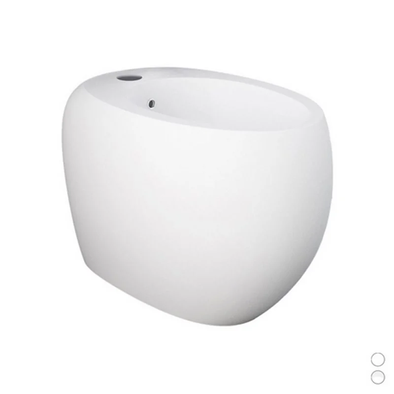 BIDET FILO MURO CLOUD FISSAGGIO NASCOSTO EROGAZIONE RUBINETTO