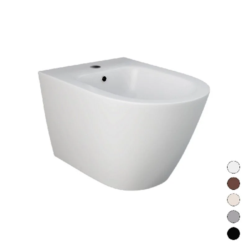 BIDET SOSPESO FEELING FISSAGGIO NASCOSTO EROGAZIONE RUBINETTO