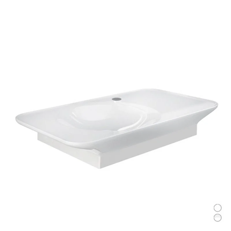 LAVABO SOSPESO VALET DA 92 CM RIPIANO A DX