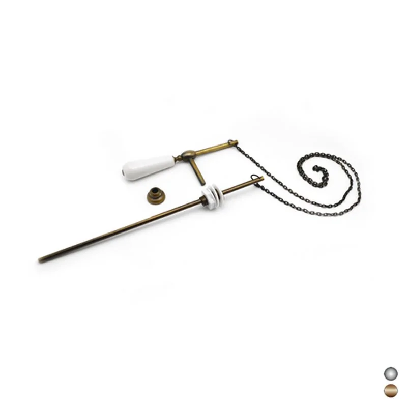 CATENELLA CON ASTA PER CASSETTA ALTA ANTICHIZZATA