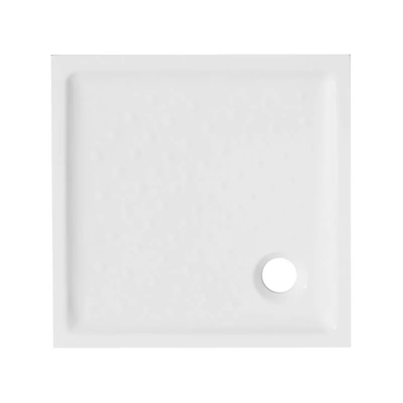 PIATTO DOCCIA H MM 60 QUADRATO IN CERAMICA