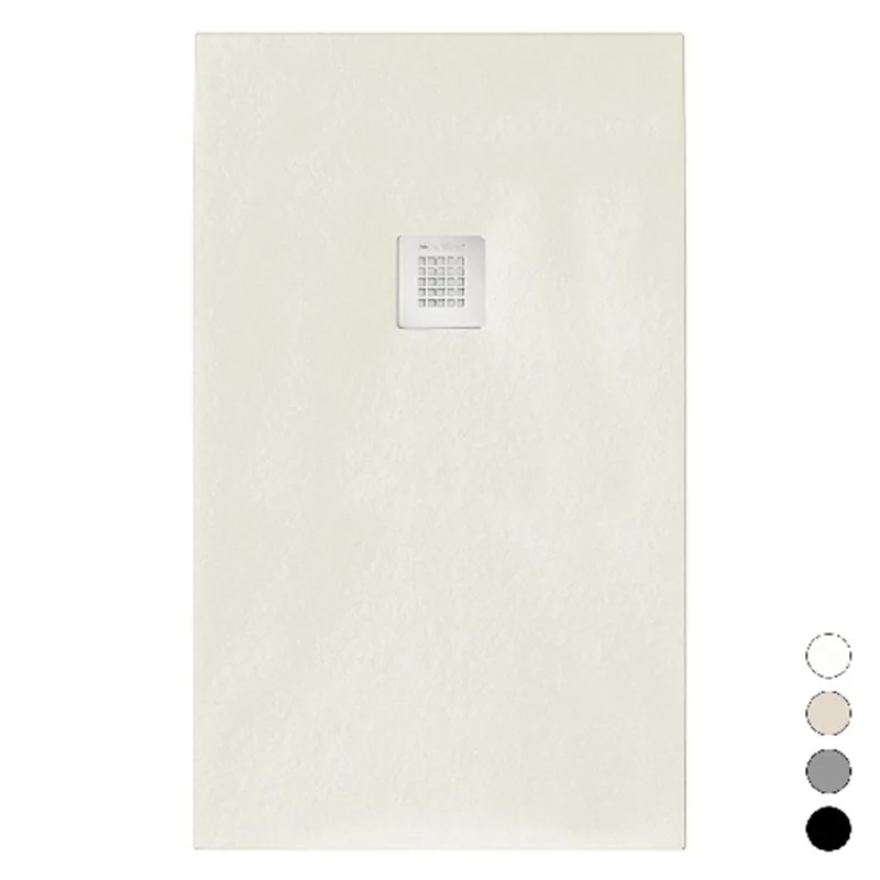 PIATTO DOCCIA EFFETTO PIETRA H MM 24 MODELLO SERENITY RETTANGOLARE