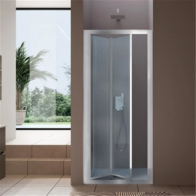 PORTA DOCCIA A LIBRO CRISTALLO 4 MM AMERICA QUATTRO