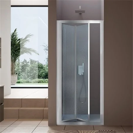 PORTA DOCCIA A LIBRO CRISTALLO 4 MM AMERICA QUATTRO