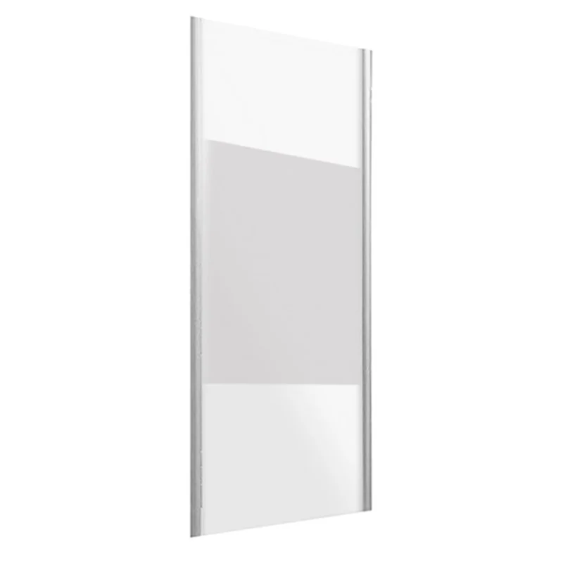 PARETE DOCCIA FISSA CRISTALLO 6 MM SERIGRAFATO LINEA ESSENTIAL