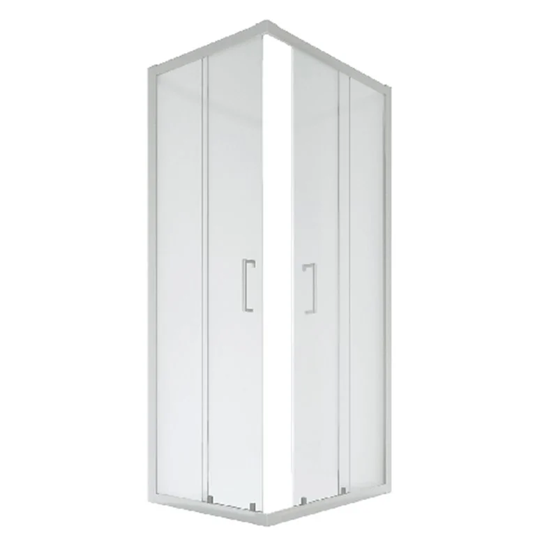 PARETE PER DOCCIA ANGOLARE CRISTALLO 6 MM LINEA ESSENTIAL