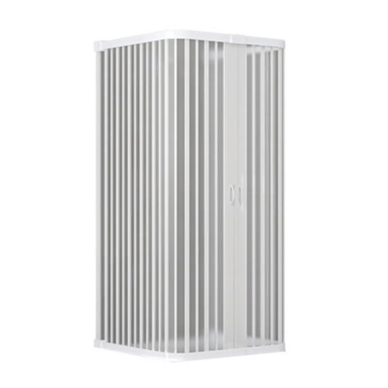 BOX DOCCIA 2 LATI A SOFFIETTO RIDUCIBILE IN PVC MODELLO ROSY LINEA PLISSE'