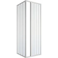BOX DOCCIA 2 LATI SOFFIETTO RIDUCIBILE IN PVC MODELLO LORIS LUX