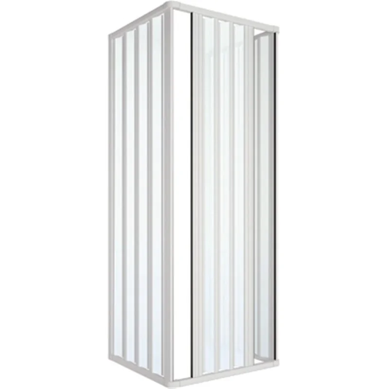 BOX DOCCIA 3 LATI LUX RIDUCIBILE IN PVC MODELLO STEFY LUX