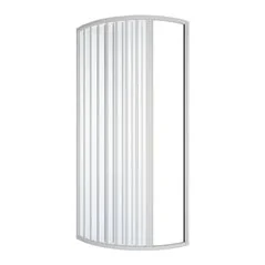 BOX DOCCIA CIRCOLARE ASIMMETRICO IN PVC MODELLO TINA LUX