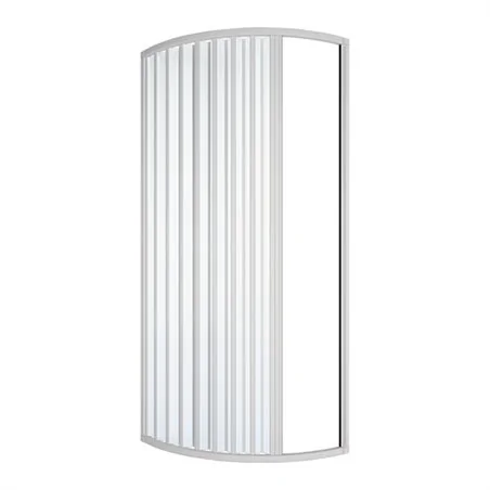 BOX DOCCIA CIRCOLARE ASIMMETRICO IN PVC MODELLO TINA LUX