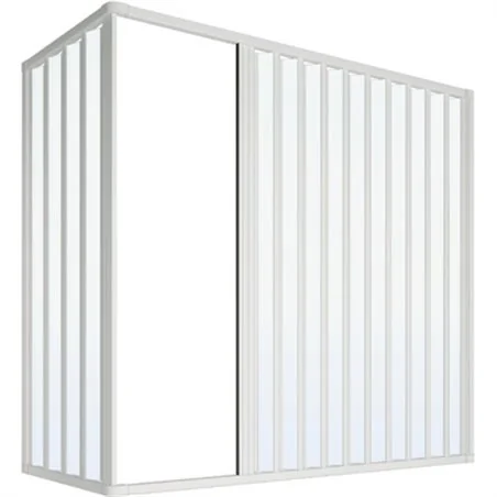 BOX VASCA A SOFFIETTO 2 LATI RIDUCIBILE IN PVC MODELLO MERY LUX