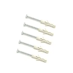 KIT VITI E TASSELLI PER FISSAGGIO PER BOX DOCCIA IN PVC LUX