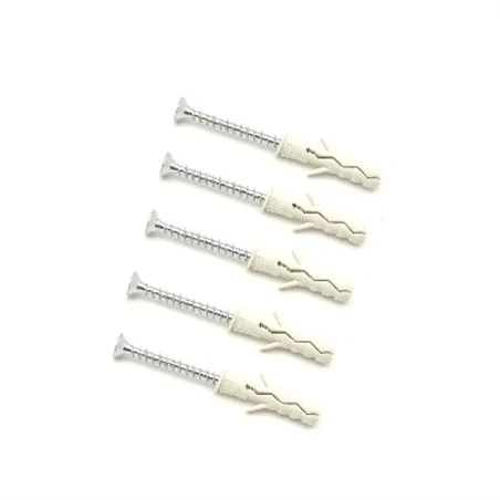 KIT VITI E TASSELLI PER FISSAGGIO PER BOX DOCCIA IN PVC LUX