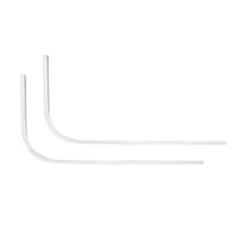 2 PZ GUIDE SUPERIORI E INFERIORI PER PER BOX DOCCIA IN PVC LUX APERTURA CENTRALE
