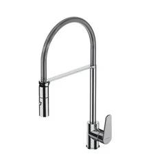 MISCELATORE LAVELLO SEMI-PRO SERIE SMERALDO DOCCETTA ESTRAIBILE