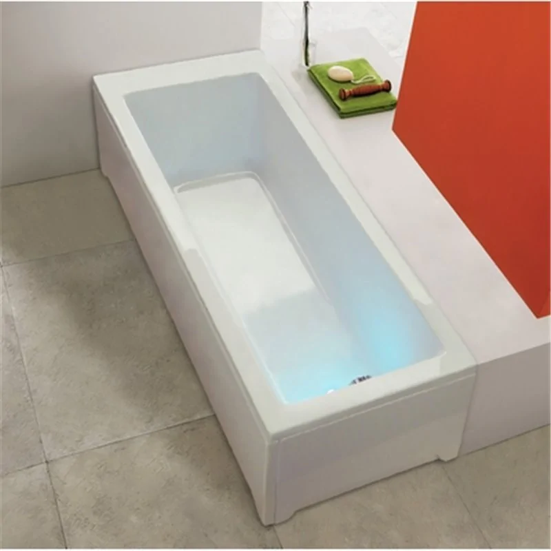 GUSCIO VASCA RETTANGOLARE MODELLO AGATA CON PANNELLI