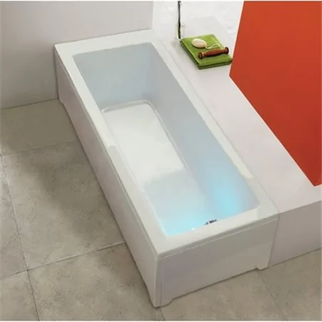 GUSCIO VASCA RETTANGOLARE MODELLO AGATA CON PANNELLI