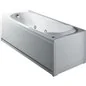 VASCA RETTANGOLARE CON IDROMASSAGGIO E PANNELLO MODELLO MILO