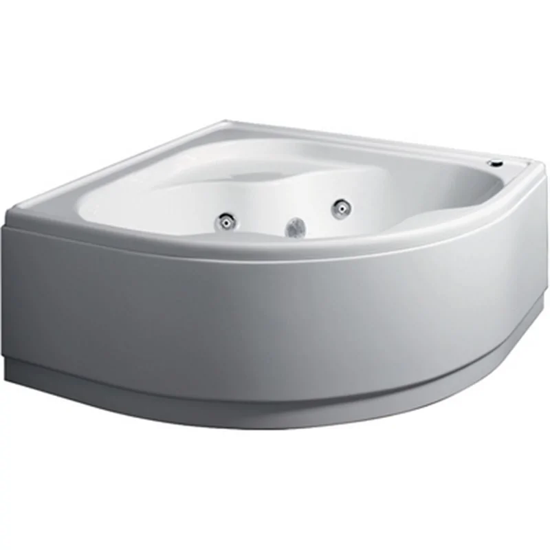 VASCA ANGOLARE CON IDROMASSAGGIO E PANNELLO MODELLO AMBRA