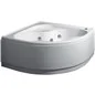 VASCA ANGOLARE CON IDROMASSAGGIO E PANNELLO MODELLO AMBRA