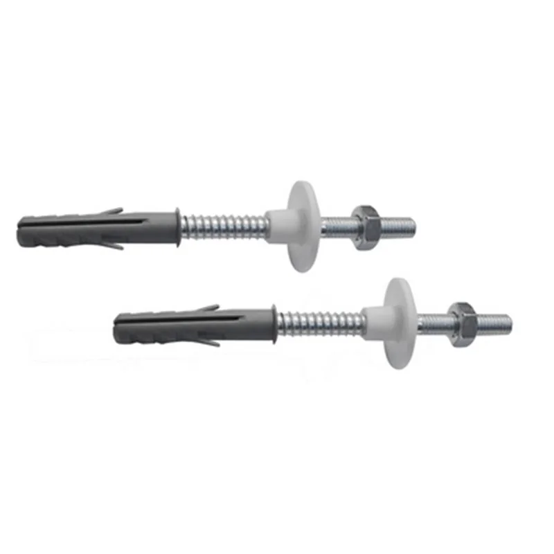 FISSAGGI PER LAVABO CON DADO IN ACCIAIO