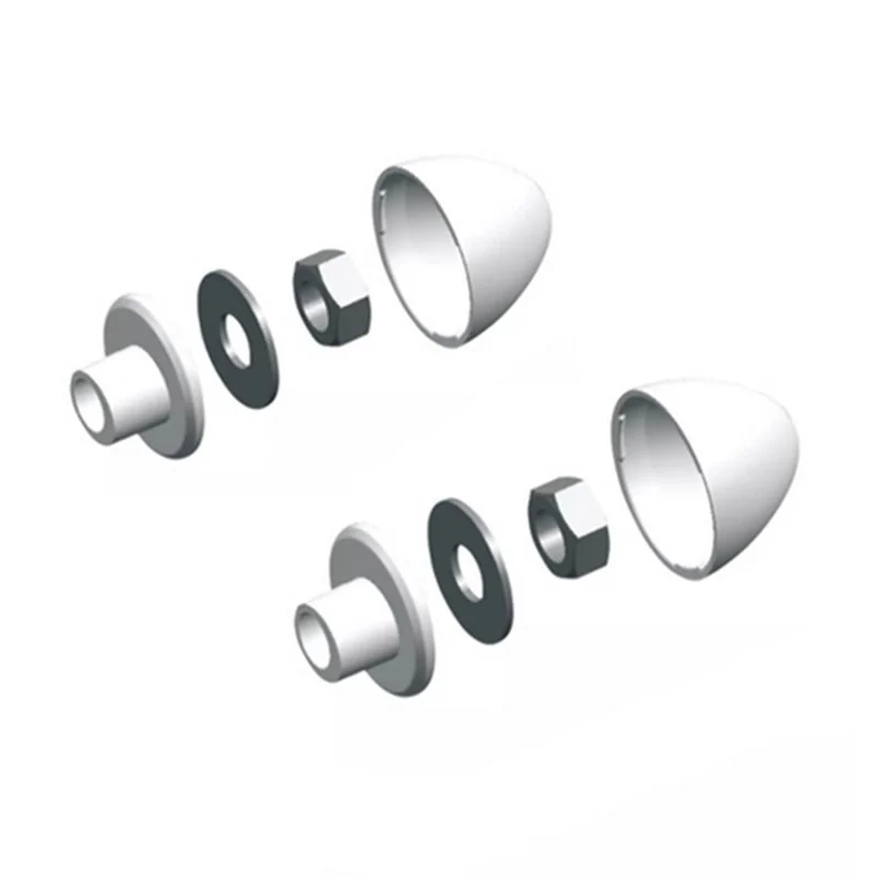 COPPIA ACCESSORI PER SANITARI SOSPESI