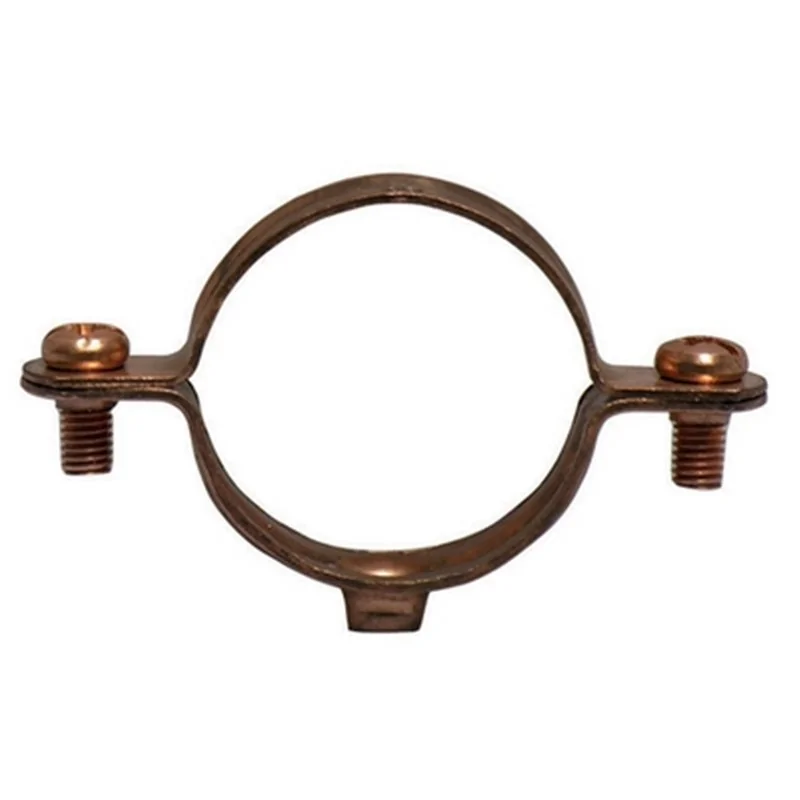 COLLARE IN RAME FISCHER PER TUBO SENZA VITE E TASSELLO