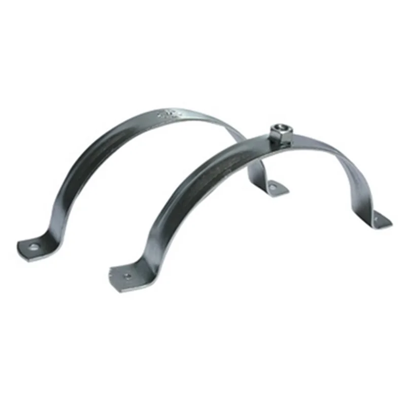 COLLARE PESANTEIN ACCIAIO ZINCATO PER TUBI CON VITE E TASSELLO