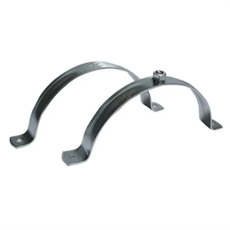 COLLARE PESANTEIN ACCIAIO ZINCATO PER TUBI CON VITE E TASSELLO