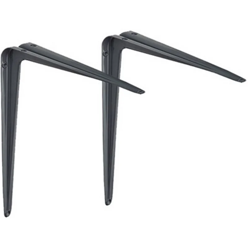 MENSOLE NERVATE GRIGIE COPPIA