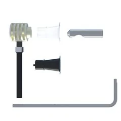 FISSAGGIO NASCOSTO PER WC BIDET SOSPESI CON ACCESSO DA SOTTO