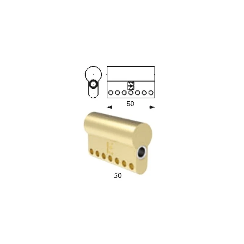 MOTTURA 98AC26_6 CILINDRO DIMA PER L'INSTALLAZIONE DEFENDER MAGNETICI MOTTURA
