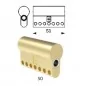 MOTTURA 98AC26_6 CILINDRO DIMA PER L'INSTALLAZIONE DEFENDER MAGNETICI MOTTURA