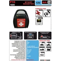 CAR START BOOSTER START BOOSTER P10 12V 1600A LEMANIA ENERGY