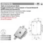MOTTURA 898571EF SERRATURA RICAMBIO EFFEPI CILINDRO EUROPEO